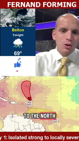 🚨 Fernand Forms — Could Be a Hurricane! PLUS a sneaky Caribbean system this weekend 👀🌀 #Fernand #TropicalUpdate #CaribbeanWeather #HurricaneSeason #StormTracking 