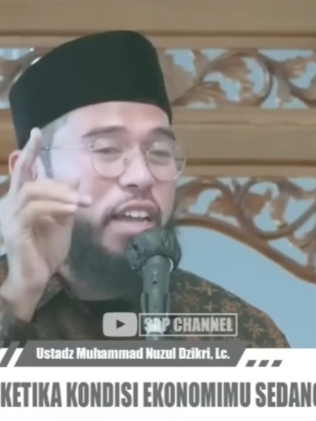 solusi ketika kondisi ekonomimu sulit💫 #ustadznuzuldzikri #ceramah #tawakal #rezeki #dakwahpendek 
