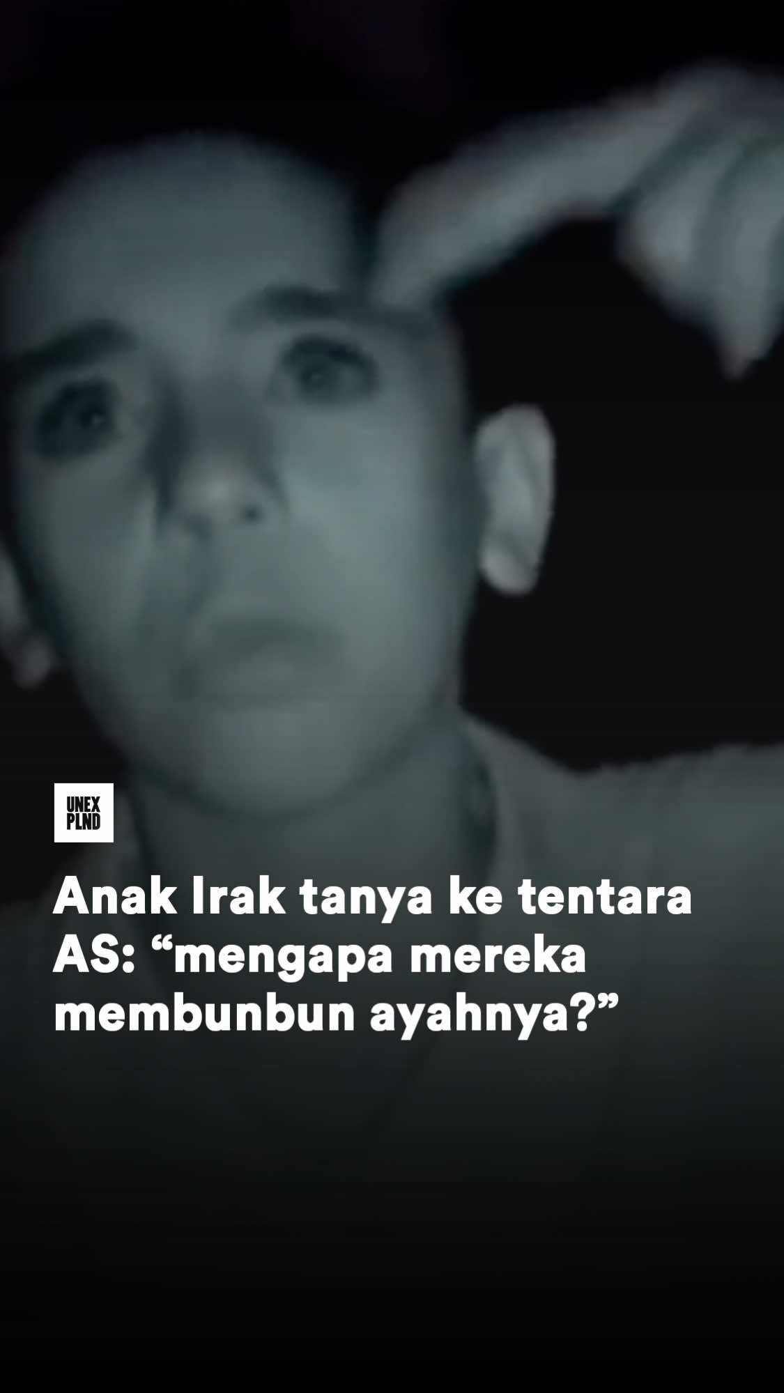 In 2006, an Iraqi child asked an American soldier why they killed his father. According to 𝐌𝐚𝐥𝐜𝐨𝐥𝐦, the U.S. invasion of Iraq led to the deaths of hundreds of thousands of innocent civilians. The child’s simple question shows the deep pain and suffering families face because of war. It reminds us of the importance of peace and protecting civilians during conflicts. #UNEXPLND 