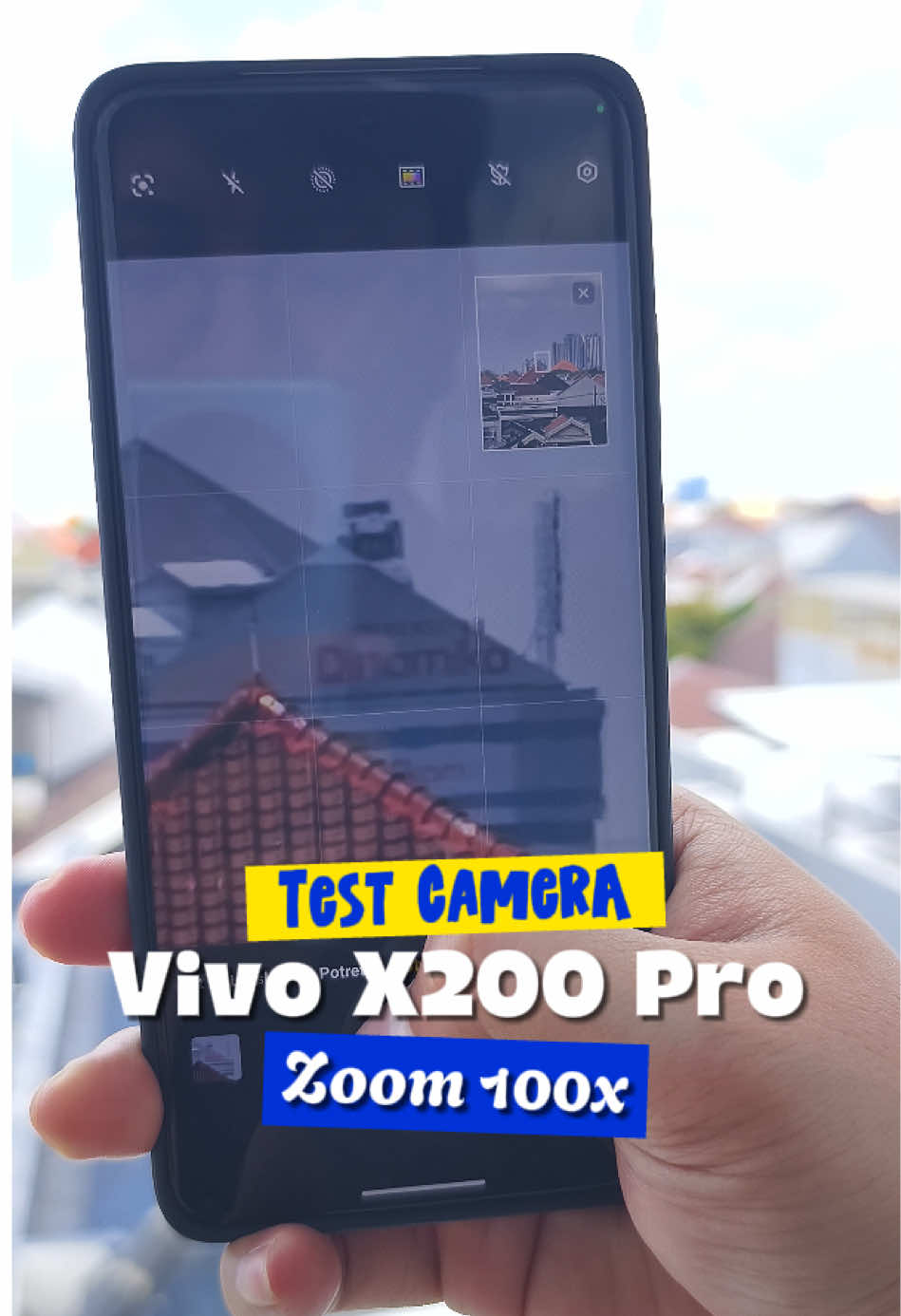 Vivo X200 Pro, Test Zoom 100x #integritygadget #hargagrosir #sahabatreseller #fyp #vivox200pro 