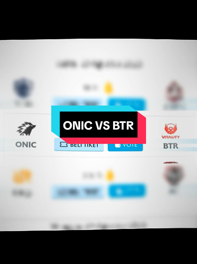 tebak skor onic vs btr nnti sore😁🔥#onicesportid #bigetronesports #mpls16 