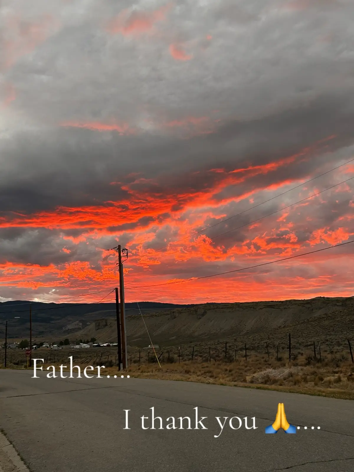 Father, thank You. Thank  you it for all,  For your grace that lifts me up, For your mercies that never fail. I’m grateful that you see the life You’ve given me, And that somehow, You are pleased with the journey we’re still on. In this quiet moment, beneath this breathtaking sunset, I pause to honor you For Your unwavering love, Your endless patience, And the hope You continue to breathe into each day. Thank You, Father, truly. #sunset  #prayers  #faith  #friday 