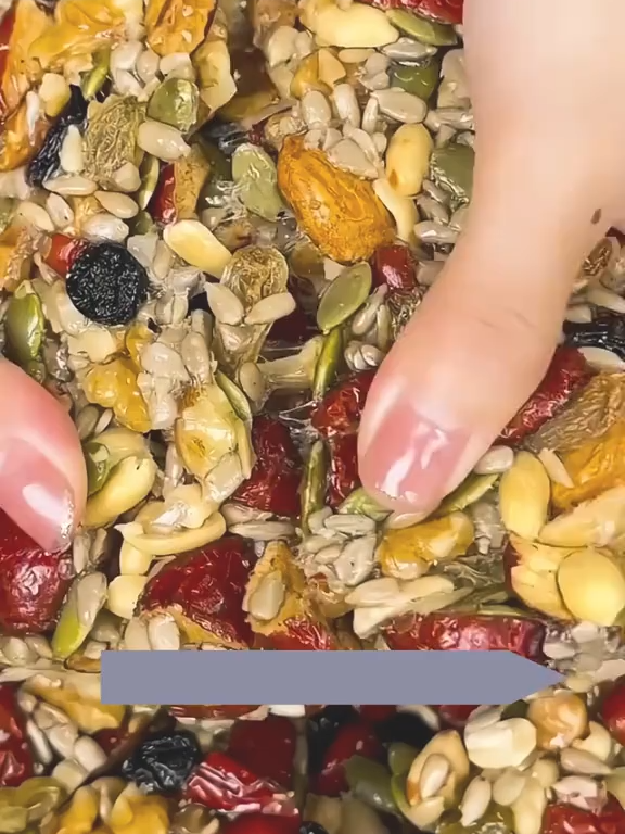 NUTS MIX CAKE - Delicious and super healthy ✨✨#fyp#viral#trending#kesihatanjantung#makanansihat#sihat#cake#granola
