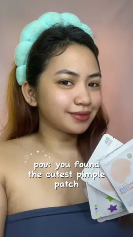I found the cutest and effective pimple patch 😍💝 #poshskin #pimplepatch #acnepatch #pimpleremover #poshpimplepatches 