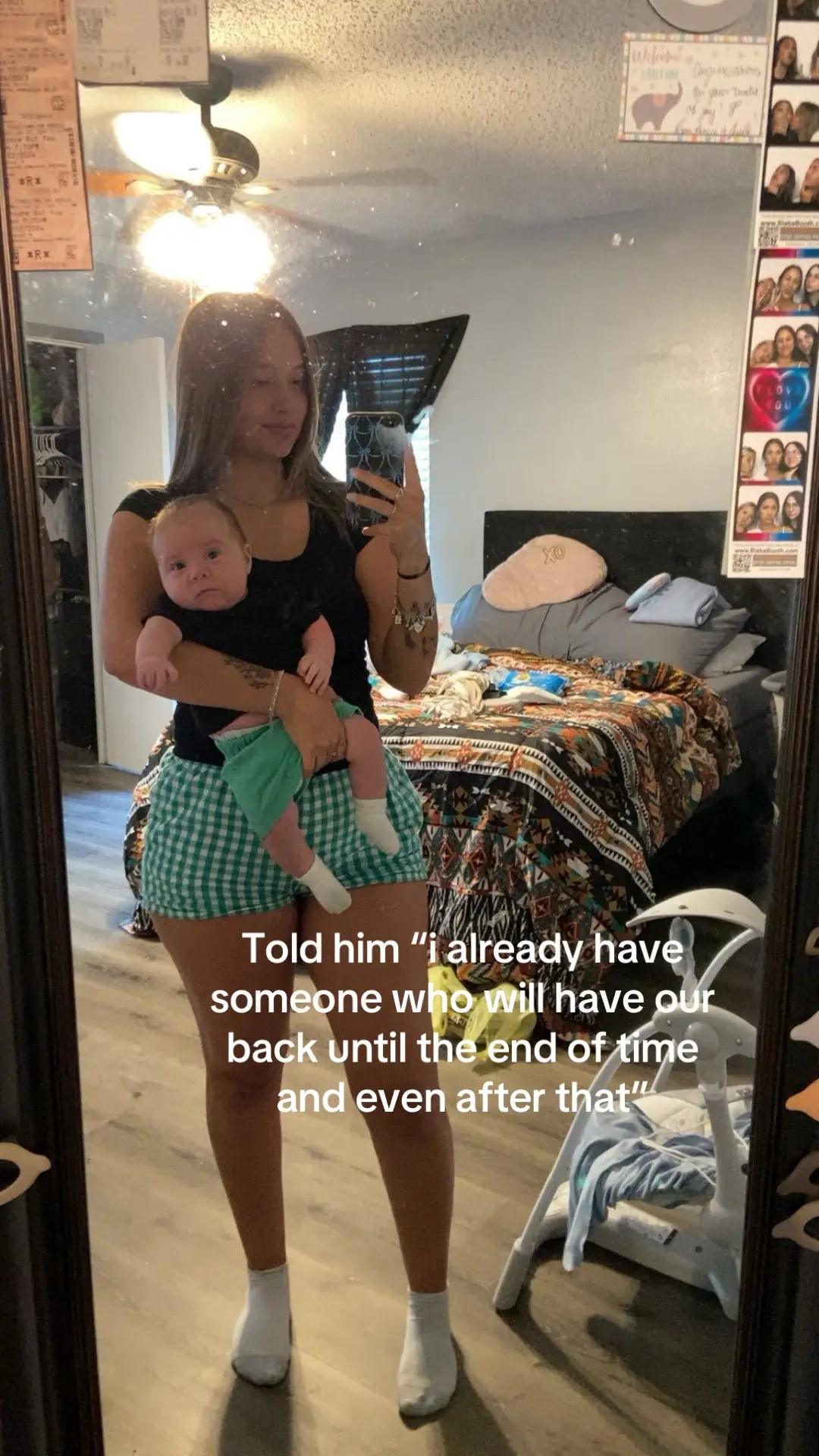 Even when life gets hard she’s the one who ik i can always run to, when i feel like giving up she pushes me to keep going. So glad to have someone who loves me and my baby so much. We love you Tia ju @Jules_mascorro 