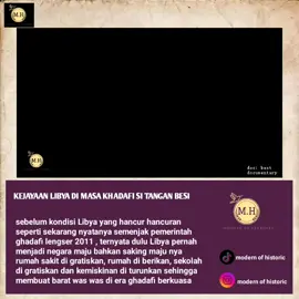 Muammar Muhammad Abu Minyar Khadafi atau Gaddafi adalah seorang tokoh revolusi dan politikus asal Libya sayap kiri, kepimpinan Khadafy di Libya membawa kemakmuran kemudian melengserkan sistem monarki, mengusir para pemukim Italia sekaligus menutup pangkalan udara Amerika dan Britania dari Libya, ‎ ‎Mereka menegaskan bahwa pemerintahan Khadafi telah berhasil memberantas tuna wisma, menjamin ketersediaan pangan dan air minum, dan juga memperbaiki sistem pendidikan negara; pada masa Khadafi, tingkat melek huruf melejit dan pendidikan digratiskan hingga tingkat universitas. Pendukungnya juga memuji-memuji pencapaiannya dalam bidang kesehatan, karena ia telah menyediakan layanan kesehatan yang gratis untuk semua, penyakit-penyakit seperti kolera dan tifoid juga ditanggulangi, dan angka harapan hidup terus meningkat.Blundy dan Lycett berkeyakinan bahwa kehidupan orang-orang Libya pada dasawarsa pertama kekuasaan Khadafi 