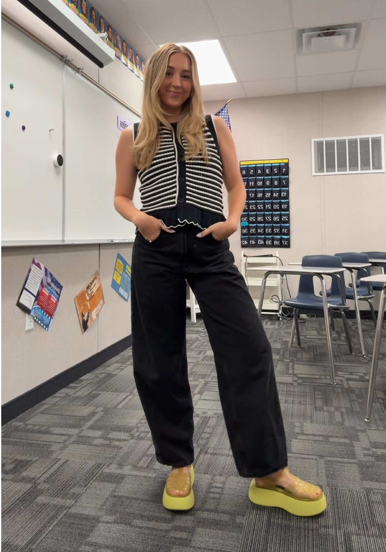 First week + a day. #highschoolteacher #teacherfitcheck 