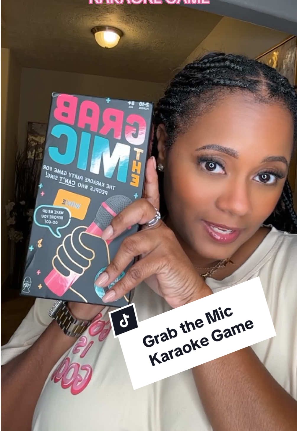 This is gonna be SO fun! It’s the perfect karaoke game💃🏽🎤 #luckyegg #nameofthegameyougot #partygames #gamenightinspo  @LuckyEggUSA-official 
