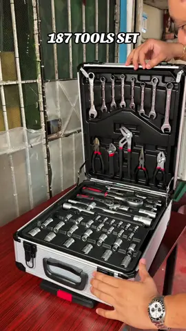 187 TOOLS SET #tools #toolssetbox #complete #toolbox #buynowpaylater 