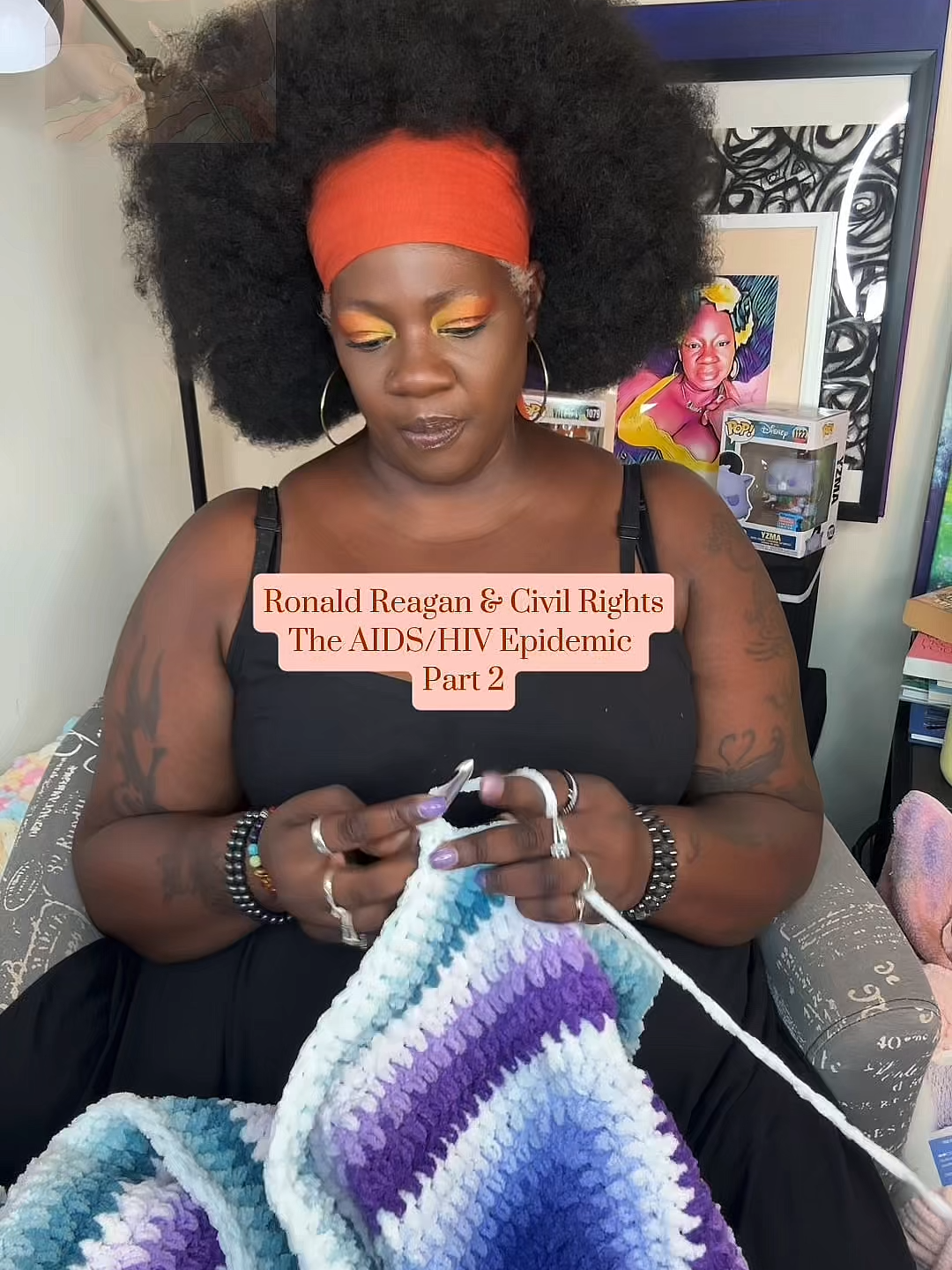AIDS_HIV Epidemic Part 2 - Technically,   this is part 5 in our discussion on Ronald Regan and Civil Rights. Today we focus on his response (or lack of)   to the AID/HIV epidemic and how it impacted our LGBTQIA+ siblings #fypage #fypシ゚ #trendingvideos #tiktokusa #CROCHETDIVA #fypp #history #historytok #civilrights #presidents #ronaldreagan #AIDS #aidscrisis