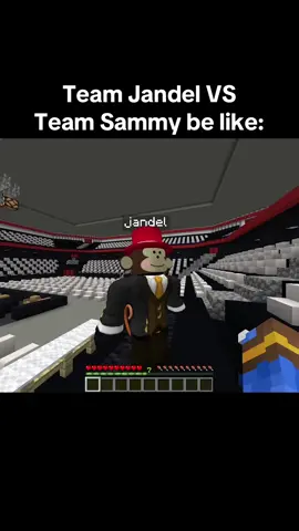 Team Jandel VS Team Sammy be like: #Minecraft #minecraftmemes #foryoupage #roblox #stealabrainrot 