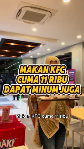 Murah banget udah dapet minum juga #promokfc #promoseruweekend #Jelajahhepi #promomakanliburan #realwaymediaindonseia @realwaymediaindonesia 