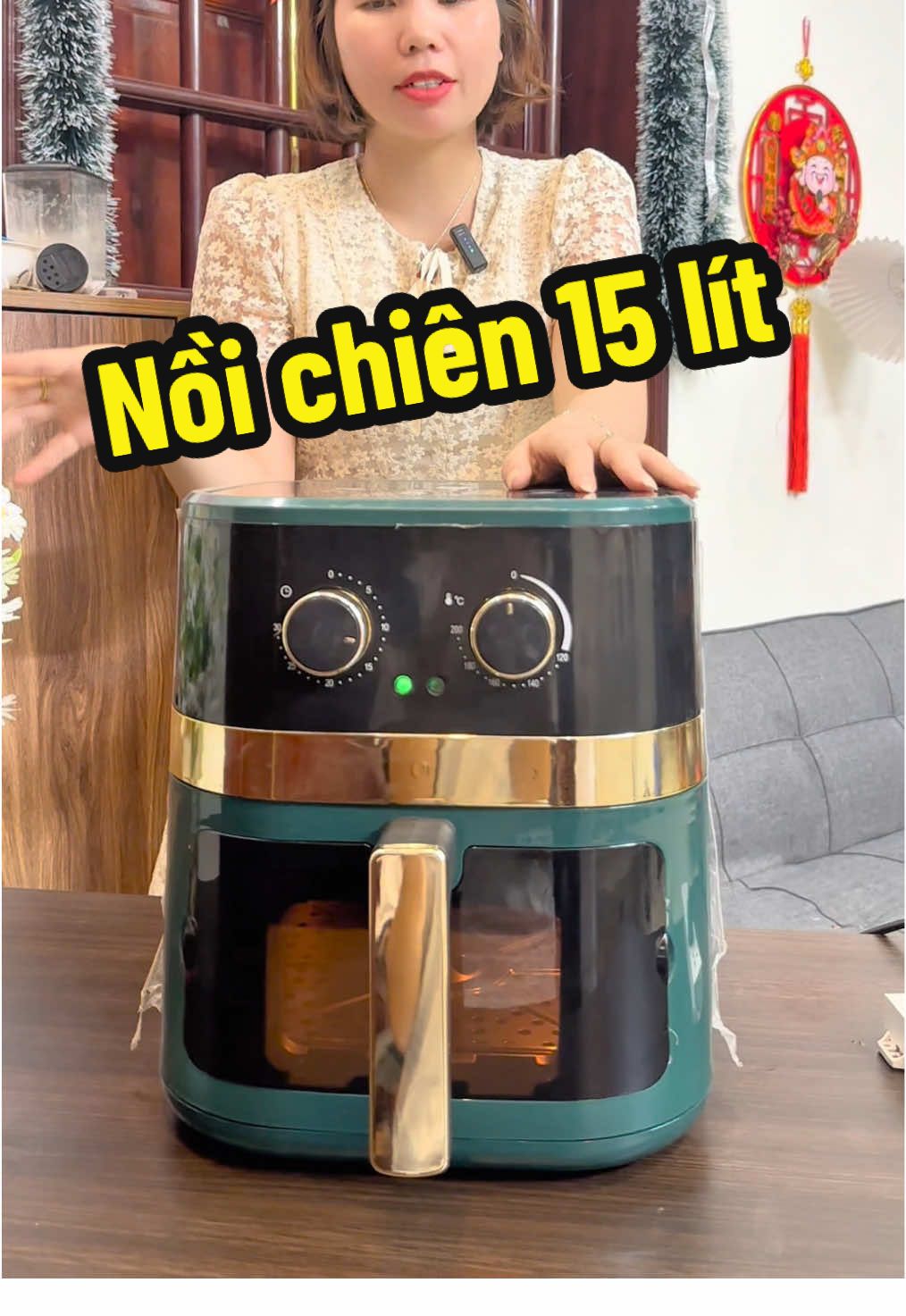 Nồi chiên không dầu gia hời lắm #noichien #noichienkhongdau #noichienkhongdaucamel #noichiencamel #noichienkhongdaucamel15lit 