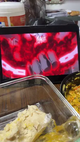 This show is tooooo good . #fufuandegusi #fufuandsoup #egusi #anime #gachiakutanime 