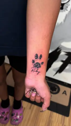 FREE TATTOO 🔥 #lasvegastattooartist #lasvegastattoo #dog #lovedones #fyp 