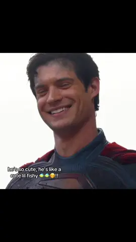 I love david as superman. #superman #fyp #viral #trending #davidcorenswet 
