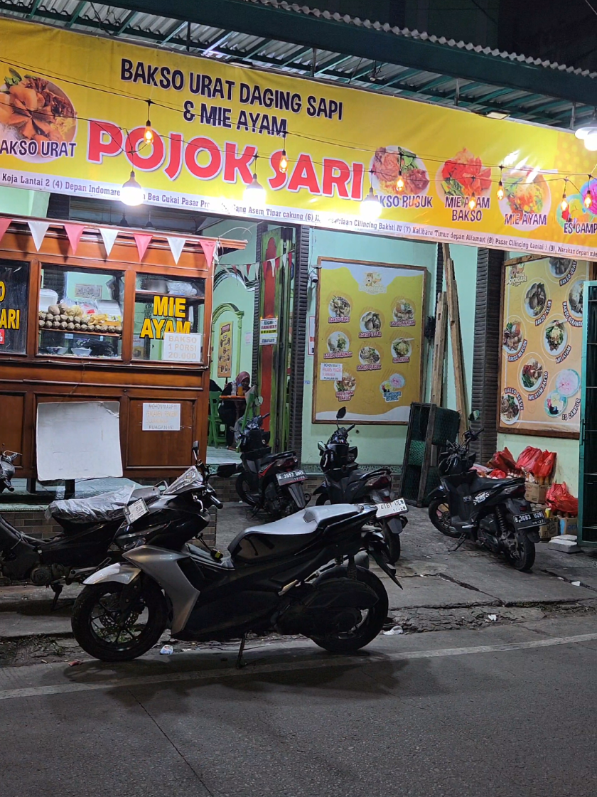 bakso pojok sari koja cakung cilincing tanjung priok jakarta utara #baksopojoksari #tanjungpriok #jakartautara #berandatiktok #foryou 