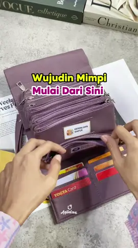 Nabung buat liburan gak terkumpul karna dipakek terus, saatnya stop siklus itu, mari atur uang pakai dompet Mezana 🫵😍 Order sekarang dishowcase atau join live untuk dapet bonusnya 🤩🥳 #dompetaqilalova #dompetwanita #dompetpengaturkeuangan #dompetdisiplin #dompetviral 