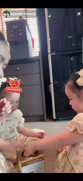 เสียงดีไม่มีตกสมกับเป็นลูกนักร้อง🤭🥰 #aiwaanya #ต้าวรอยยิ้ม #beamoiltwinbabies 