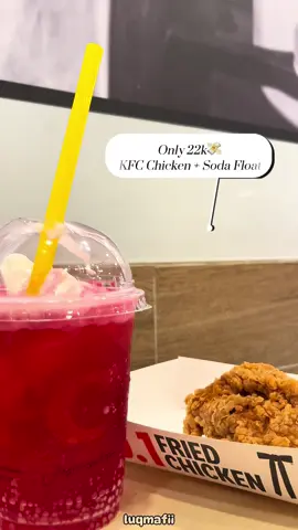 🔥 PROMO SPESIAL CUMA 22K! 🔥 Dapetin Crispy Chicken + Soda Float segar cuma Rp22.000 aja! 🍗🥤 Nggak mau ketinggalan kan? Yuk, buruan beli sekarang dan nikmati sensasi lezatnya! 😋👉 #NexEnt #NexEntertainment #promomakanliburan #NexKFC #promomakangajian 
