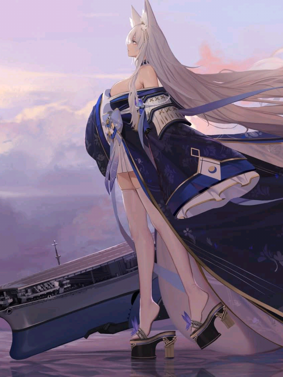IJN Shinano 💔 She sank en route just 10 days after launching, on November 29, 1944, by four torpedoes from a United States Navy submarine . - • Edit by me - #ijnshinano #shinanoazurlane #ijnshinanoazurlane #azurlane #azurlaneedit 