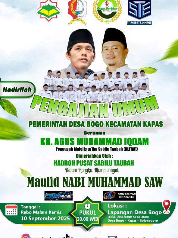 Ini Dia yang di rindukan Seluruh jamaah St pusat yang ada di wilayah Bojonegoro dan sekitarnya Monggo merapat  #gusiqdam #sabilu_taubah_blitar @muhammad_iqdam_khalid @sabilu_taubah @setyowahono_asli @nahdliyyinbersatu 