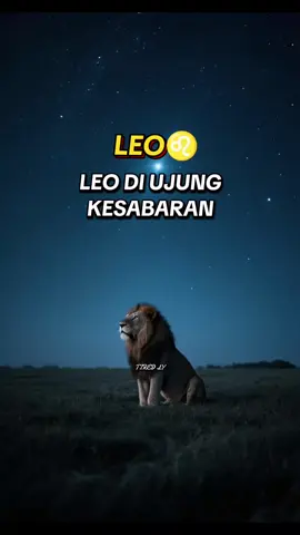 Leo di ujung kesabaran#leo #zodiakleo🦁 #leoenergy #leomoveon #fypzodiak #tiktokzodiak 