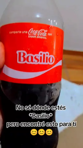 #coke #nombres #cocacolachallenge #basilio 