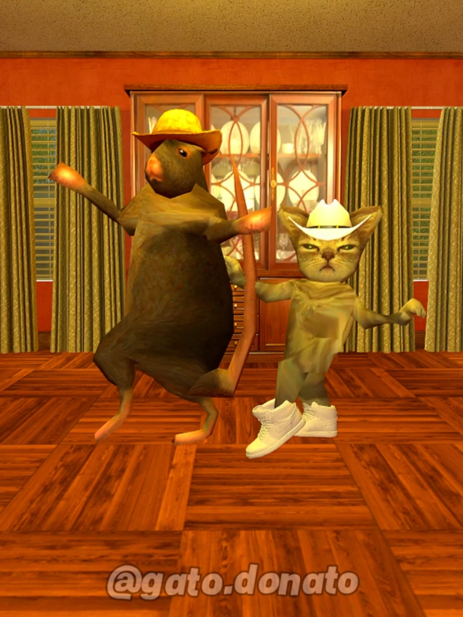 Addicted to You  #gatodonato #gato #rato #cat #rat #musica #dança #gmod