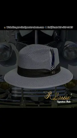 Garcia Signature Hats®      Custom made for all your special occasions!      Website: www.GarciaSignatureHats.Com      Phone orders: (909)509-2465     