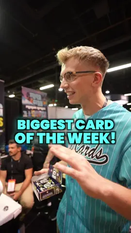 The BIGGEST card we saw at The National 🤯 #thehobby #nscc2025 