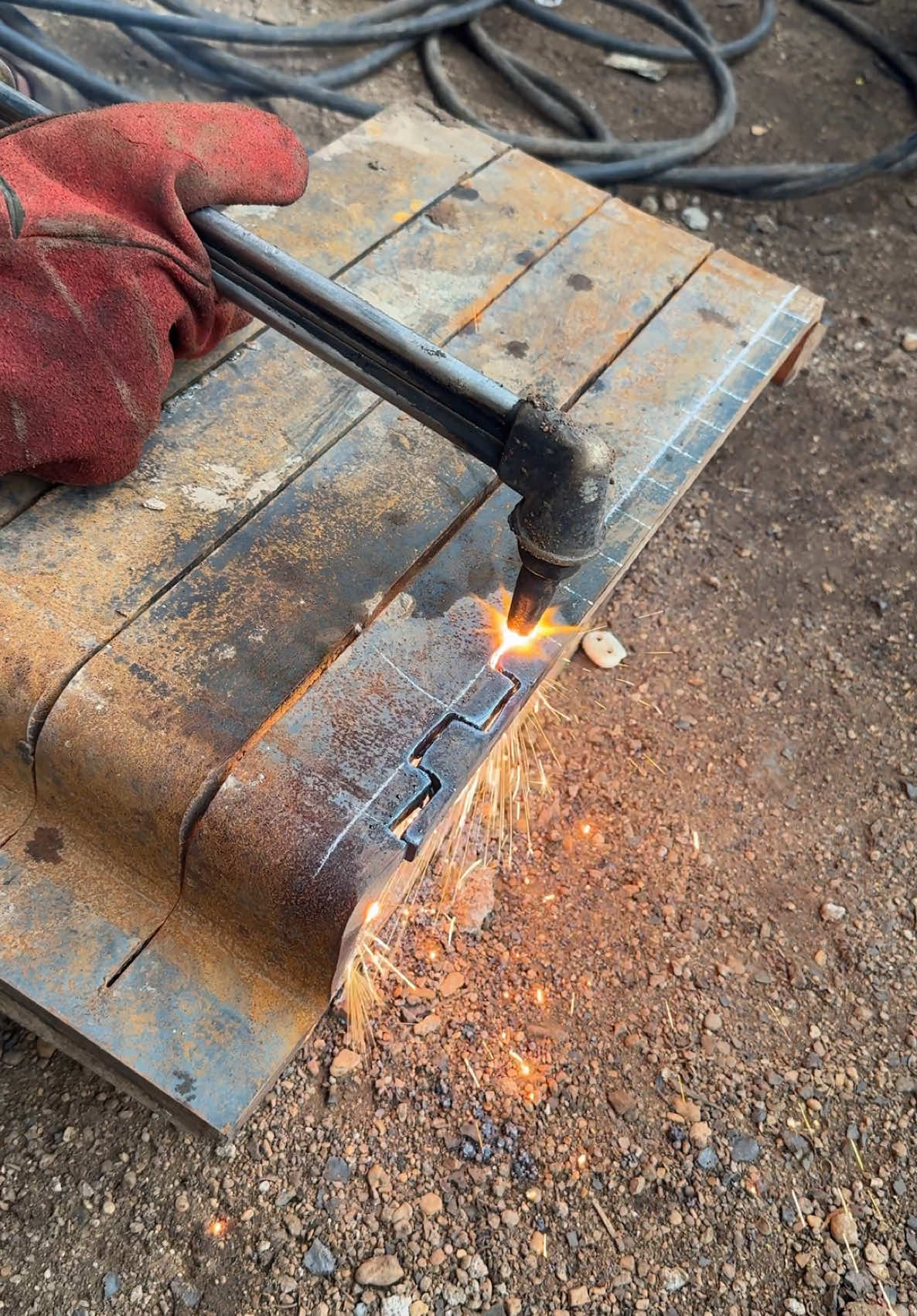 How to iron cutting the perfectly with gas #shorts #gasmachine #cuttingshapes 