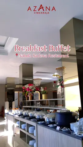 Kalo sarapan seenak ini, siapa yang bisa nolak? 🤩 #azanasingaraja #breakfastbuffet #kulinerbali 