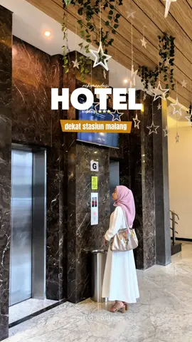 hotel bintang 3 deket stasiun kota malang yang worth it✨😍 #malang #hotelmalang #stacationmalang #ascenthotel 