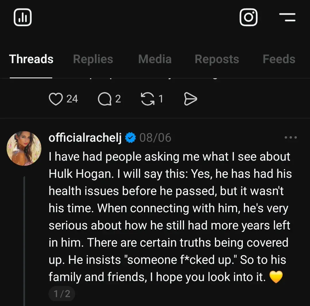 I posted early August a message from Hulk about his health and passing when he came through and now it's being reported possible malpractice! 🤯 #wrestling #prediction #fyp #psychicmedium #psychic 