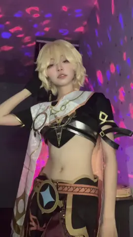 Vid cuối của ẻm rùi nha #cosplay #aether #GenshinImpact 