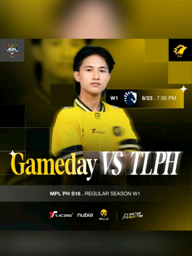 Time for our S16 debut match, against the defending Champions 🫡 See you, SONICS! 💛🖤     #ItsONICtime #ONICPH #MPLPH #MPLPhilippines #MobileLegendsBangBang #EsportsPH #MPLPHSeason16