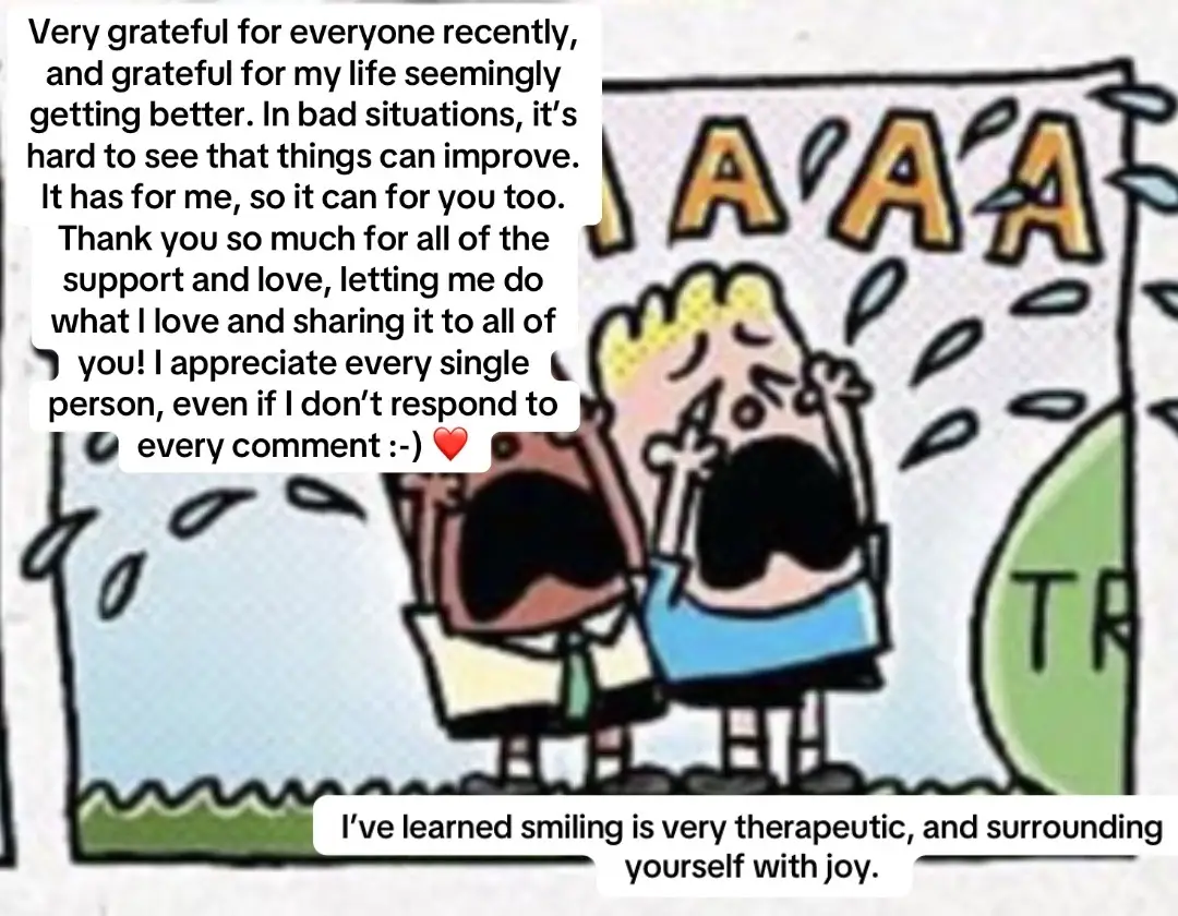 I hope whoever is reading this and going through a hard time can understand it, I was in a bad spot for a long time and I was angry at the world… but when I went outside today, the sky was really blue and it was the first time in a long time ive felt hopeful about my future. You don’t need money, you don’t need friends, just keep yourself happy by being around happiness and joy. I surrounded myself with a lot of negative and unsavory people who didn’t understand my addiction or my illness, but when I found people who do love me for who I am it was life changing. It took me years to figure it out, don’t rush :-) 