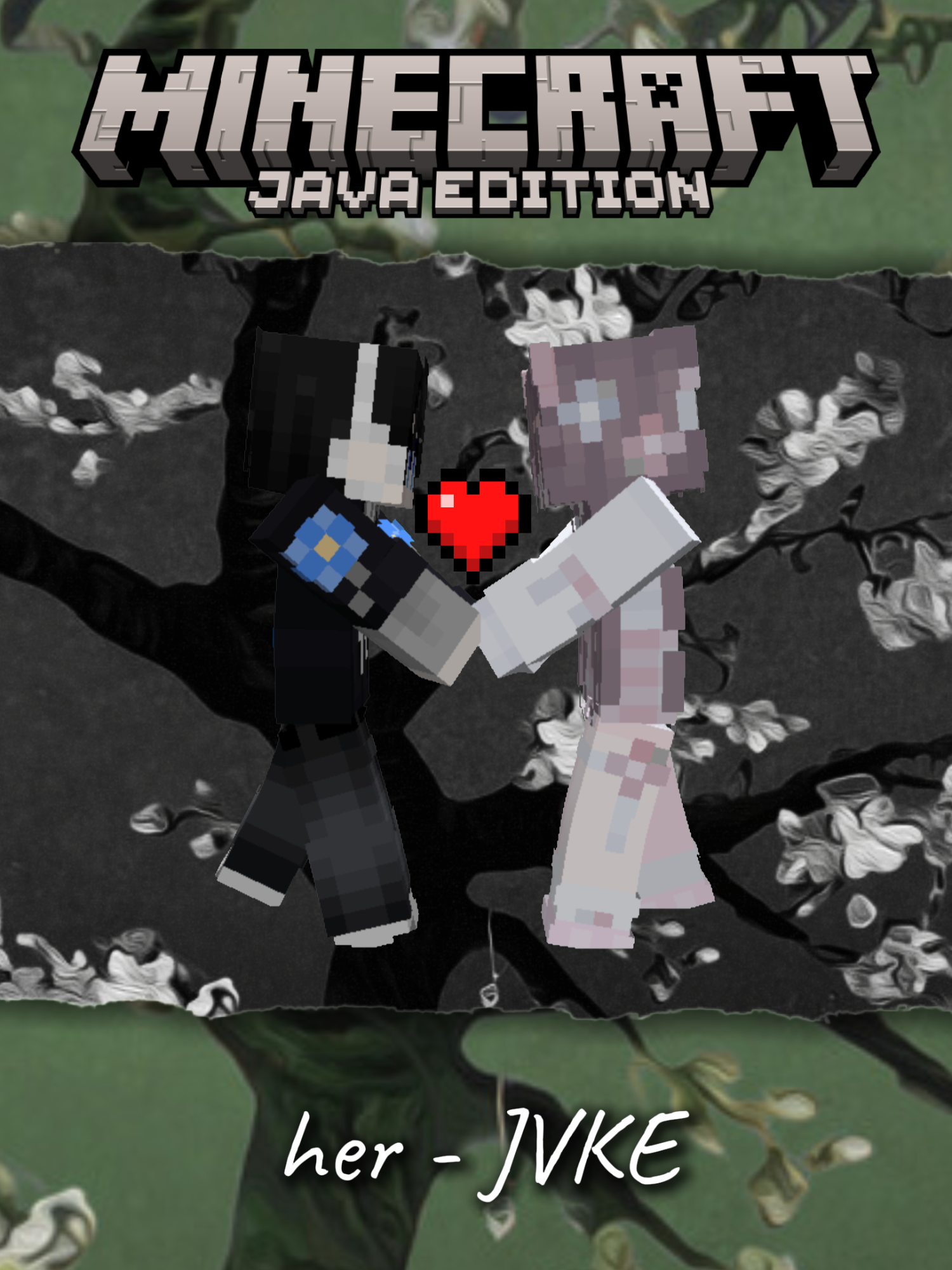 Minecraft Edit her - JVKE @jvke @minecraftice2025 #jvke #her #Minecraft #fyp #capcut #montage #mograph