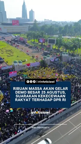 Jagat media sosial Indonesia kembali bergejolak dengan munculnya seruan aksi besar-besaran yang direncanakan berlangsung pada Senin, 25 Agustus 2025. Ajakan untuk turun ke jalan ini menyebar cepat melalui pesan berantai di aplikasi WhatsApp hingga unggahan viral di platform X, membawa satu tuntutan utama yang menggemparkan yakni mendesak Presiden Prabowo Subianto mengeluarkan dekrit untuk membubarkan Dewan Perwakilan Rakyat (DPR RI). Meskipun seruan ini terdengar begitu meyakinkan di ranah maya, hingga saat ini belum ada konfirmasi resmi dari aliansi mahasiswa, organisasi masyarakat sipil, atau kelompok buruh mana pun yang menginisiasi atau menyatakan akan bergabung dalam aksi 25 Agustus tersebut. Penting untuk dicatat, aksi ini berbeda dengan demonstrasi yang akan digelar oleh kalangan buruh. Konfederasi Serikat Pekerja Indonesia (KSPI) telah mengumumkan akan menggelar unjuk rasa ribuan buruh pada 28 Agustus 2025. #ciawitasikmalaya #infotasikmalaya #tasikmalaya #beritaterkini #beritatiktok 