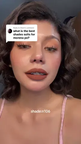 Replying to @khem lippie from @MAANGE Makeup #lipstick #lipstickrecommendation #brownlipstick #makeup #fypシ 