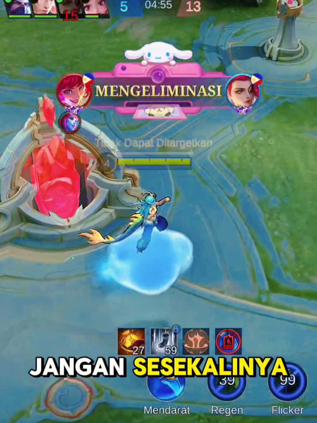 Hanya ada satu hero nantinya yang gabisa naik ini awan!! #fyp #mlbb #mlbbtiktok 
