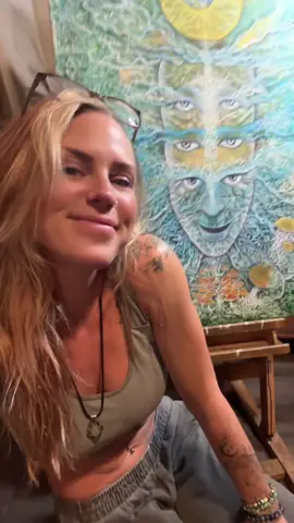 Listen to the Paint #fyp #foryoupage #foryou #painting #art