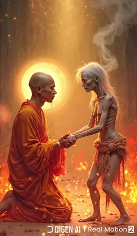 Con ơi! Mẹ đói trong lòng, Mục Liên nghe nói khóc ròng thở than, Vội vàng trở lại thế gian, Bới cơm một bát đem sang mẹ mừng. Và cơm vô miệng nửa chừng, Chén cơm hóa lửa phừng phừng thành than, Mục Liên xem thấy kinh hoàng, Trong lòng đau đớn khóc than buồn tình. ( Trích - Sám Mục Kiền Liên ) #vulanbaohieu #vulanbaohieu #kinhvulanbaohieu #muckienliencuume #thang7amlich 