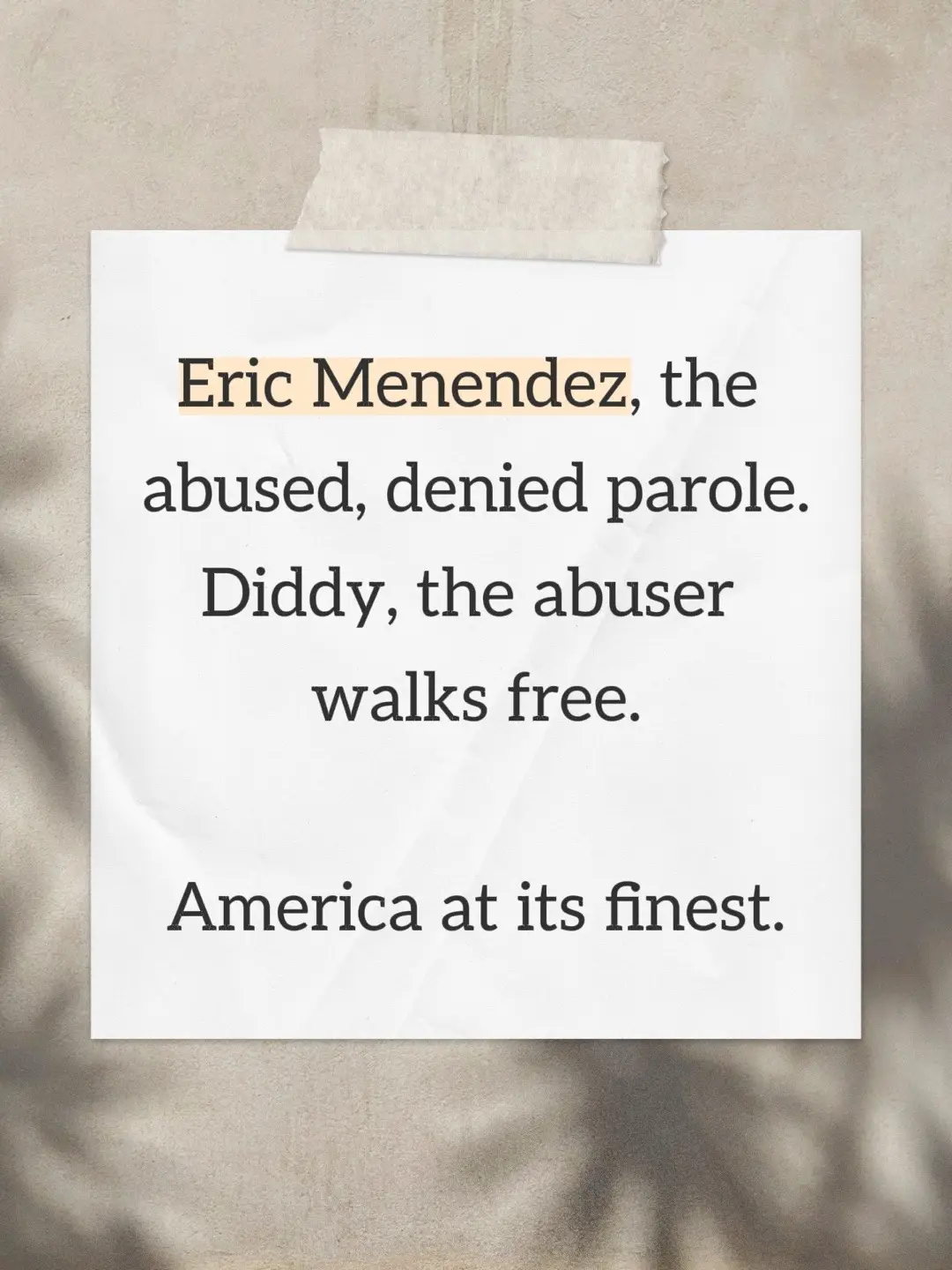 #ericmenendez #menendezbrothers #abuse #patriarchy #diddy 
