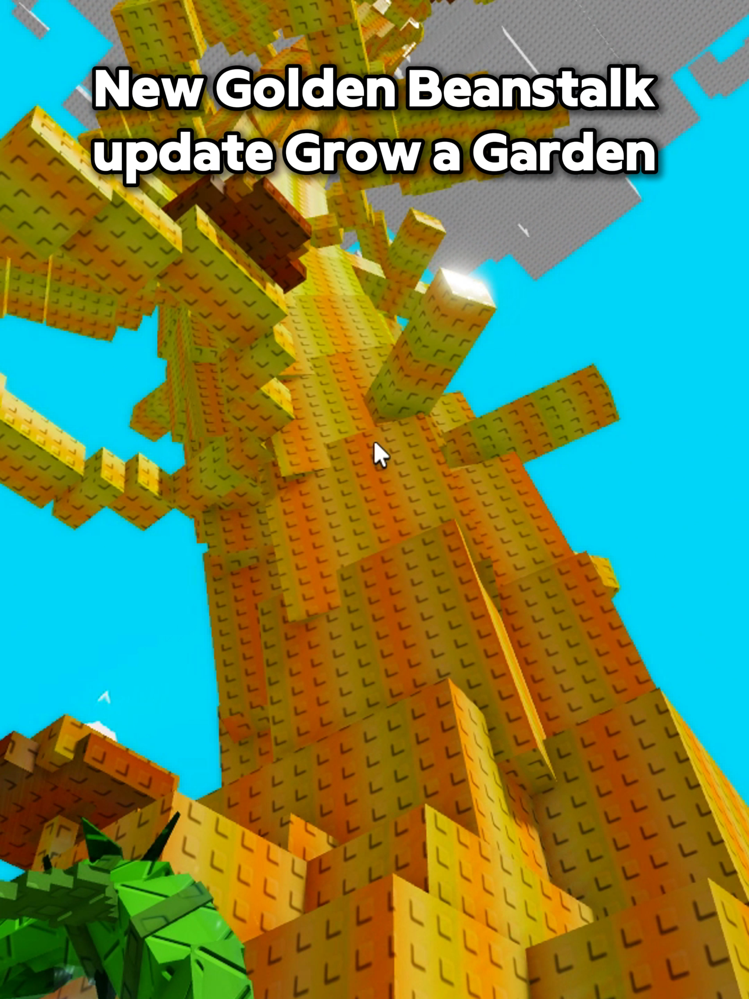 NEW GOLDEN BEANSTALK 😯#roblox #growagarden #plants #gardening #jandel #robloxfyp #peaceplayz