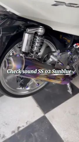 CHEK sound 🔊 knalpot type SS 02 Sunblue by WRC Suara adem tapi bertenaga, look mewah sunblue 🔥 Info order  Link ada di bio 🤩 Lokasi pusat :jln tole iskandar no 93 Depok #pcx#knalpotpcx#pknalpotracing#knalpotsunblue#knalpotwrc