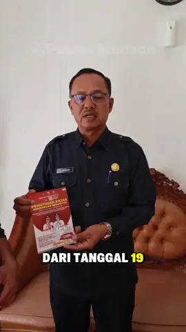 📢 PEMUTIHAN PAJAK KENDARAAN BERMOTOR Dalam rangka Semarak Kemerdekaan RI, Pemerintah Provinsi Jambi bersama Pemerintah Kabupaten Kerinci mengajak seluruh masyarakat untuk memanfaatkan program Pemutihan Pajak Kendaraan Bermotor yang berlaku mulai 19 Agustus – 22 Desember 2025. Mari manfaatkan kesempatan ini untuk meringankan beban masyarakat sekaligus meningkatkan kesadaran akan pentingnya taat pajak demi pembangunan daerah. ✨ Himbauan khusus: Kami mengajak seluruh Kepala Desa se-Kabupaten Kerinci agar berperan aktif dengan membuat spanduk sosialisasi Pemutihan Pajak di wilayah masing-masing, sehingga informasi ini dapat tersampaikan hingga ke masyarakat desa. #PemutihanPajak2025 #KerinciTaatPajak #JambiMantap #SemarakKemerdekaanRI