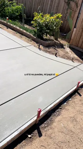😌😌 la vdd, así que si puedes o no? #mipapa #fy #parati #papa #concrete #concretework #cemento 
