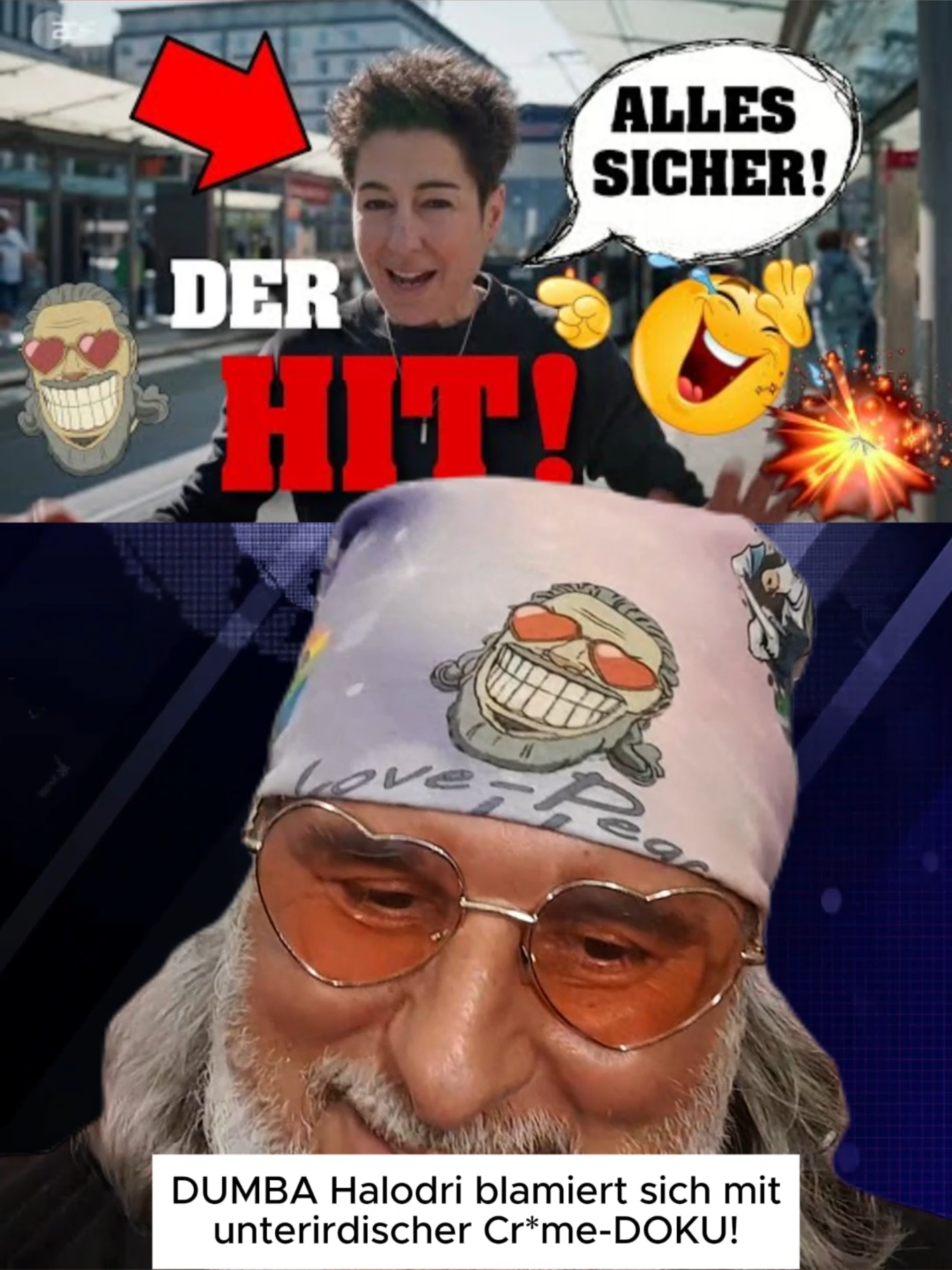 DUMBA Halodri blamiert sich mit unterirdischer Cr*me-DOKU! Teil 1 #timkellner #comdy #Deutschland #Politik #Skandal #DUMBAHalodri #DUMBA #Halodri
